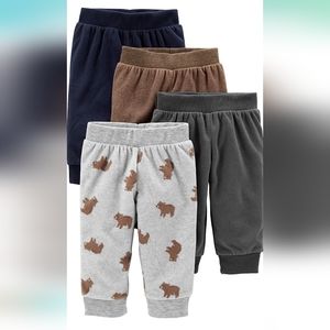 Simple Joys by Carter's Baby Boys 4-Pack Fleece Pants 18 month